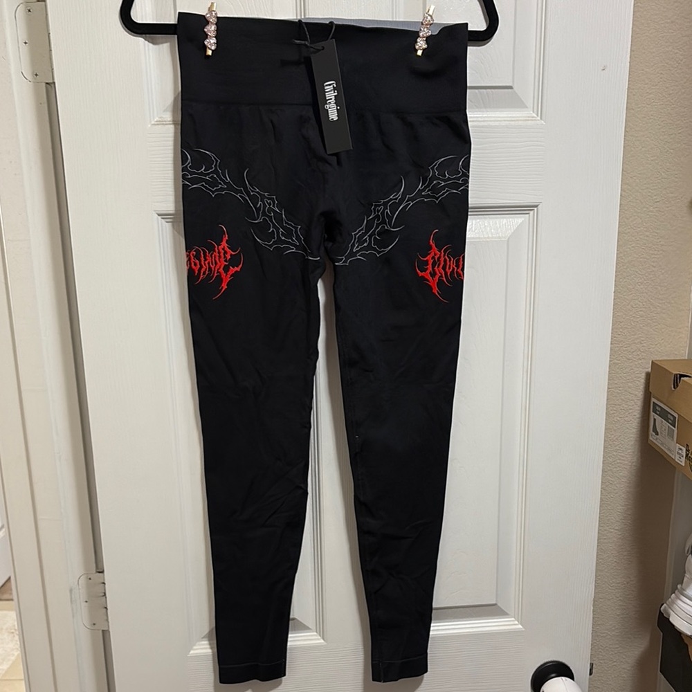 CIVIL REGIME Revenge V2 Kelly seamless scrunch leggings